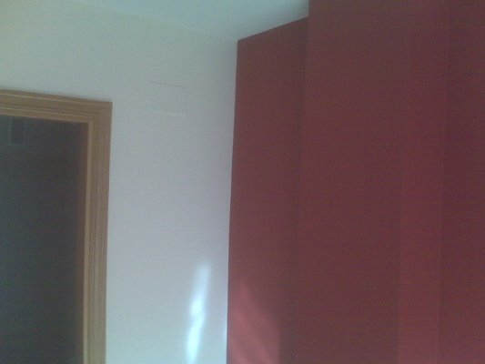 Dormitorio Plastico Color Rojo y Beige - Pinturas Urbano