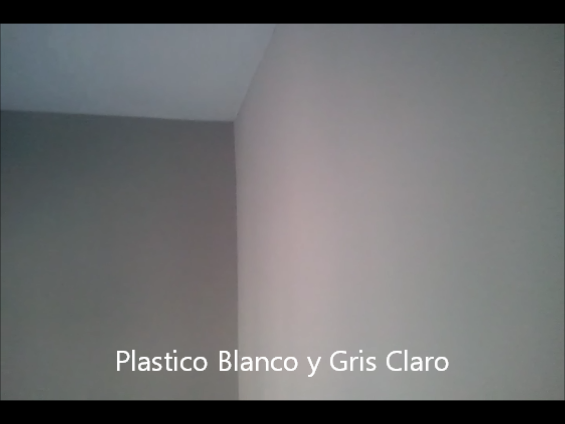 Plastico Blanco y Gris Claro S-2500-N