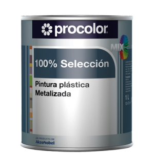 Pintura Plastica 100% Selección Metalizado Mix