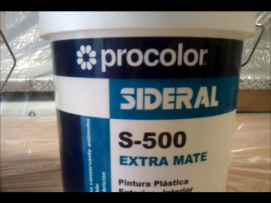 Plastico Procolor Sideral S-500 Extra Mate 